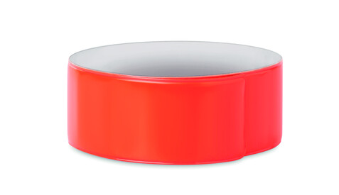 Snap-Reflektorband - Orange bedrucken, Art.-Nr. MO8282-10