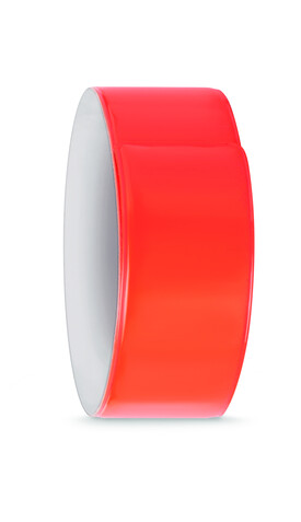 Snap-Reflektorband - Orange bedrucken, Art.-Nr. MO8282-10