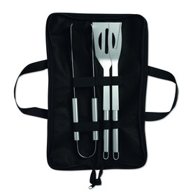 BBQ-Set - Schwarz bedrucken, Art.-Nr. MO8290-03