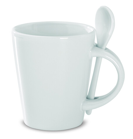 Keramikbecher - Weiß bedrucken, Art.-Nr. MO8442-06