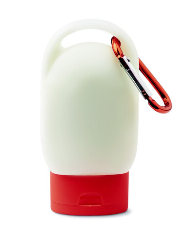 Sonnencreme - Rot bedrucken, Art.-Nr. MO8512-05 Sonnencreme - Rot bedrucken, Art.-Nr. MO8512-05