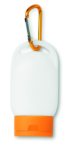 Sonnencreme - Orange bedrucken, Art.-Nr. MO8512-10 Sonnencreme - Orange bedrucken, Art.-Nr. MO8512-10