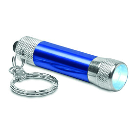 Schlüsselring Mini-Leuchte - Blau bedrucken, Art.-Nr. MO8622-04