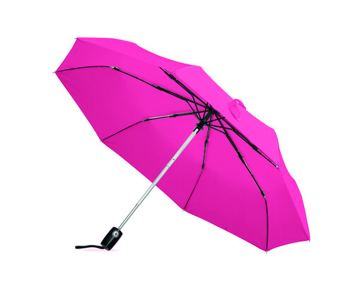 Windbeständiger Regenschirm 21” - Fuchsie bedrucken, Art.-Nr. MO8780-38