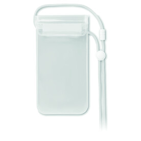 Wasserfeste Smartphone Hülle - Transparent Weiß bedrucken, Art.-Nr. MO8782-26