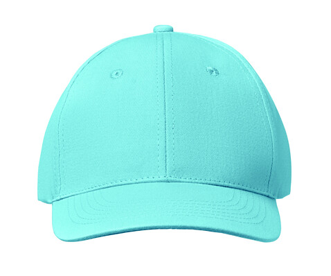 Baseball cap 6 panels 160g/m² - Babyblau bedrucken, Art.-Nr. MO8834-66 Baseball cap 6 panels 160g/m² - Babyblau bedrucken, Art.-Nr. MO8834-66