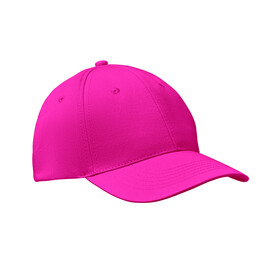 Baseball cap 6 panels 160g/m² - Fuchsie bedrucken, Art.-Nr. MO8834-38