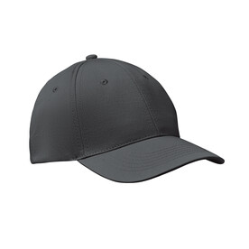 Baseball cap 6 panels 160g/m² - Steingrau bedrucken, Art.-Nr. MO8834-15