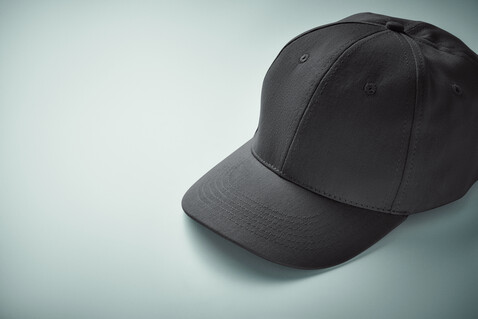 Baseball cap 6 panels 160g/m² - Steingrau bedrucken, Art.-Nr. MO8834-15