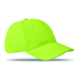 Baseball cap 6 panels 160g/m² - Limette bedrucken, Art.-Nr. MO8834-48