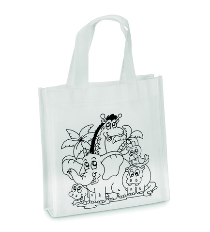 Kinder Shopping Tasche - Weiß bedrucken, Art.-Nr. MO8922-06 Kinder Shopping Tasche - Weiß bedrucken, Art.-Nr. MO8922-06