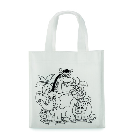 Kinder Shopping Tasche - Weiß bedrucken, Art.-Nr. MO8922-06 Kinder Shopping Tasche - Weiß bedrucken, Art.-Nr. MO8922-06