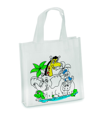 Kinder Shopping Tasche - Weiß bedrucken, Art.-Nr. MO8922-06 Kinder Shopping Tasche - Weiß bedrucken, Art.-Nr. MO8922-06