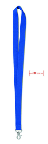 Lanyard - Königsblau bedrucken, Art.-Nr. MO9058-37 Lanyard - Königsblau bedrucken, Art.-Nr. MO9058-37