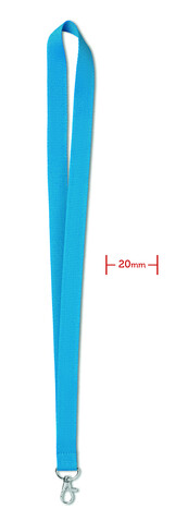 Lanyard - Türkis bedrucken, Art.-Nr. MO9058-12