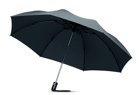 Reversibler Regenschirm - Grau bedrucken, Art.-Nr. MO9092-07 Reversibler Regenschirm - Grau bedrucken, Art.-Nr. MO9092-07