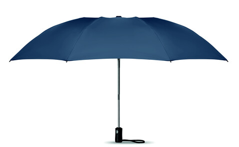 Reversibler Regenschirm - Blau bedrucken, Art.-Nr. MO9092-04