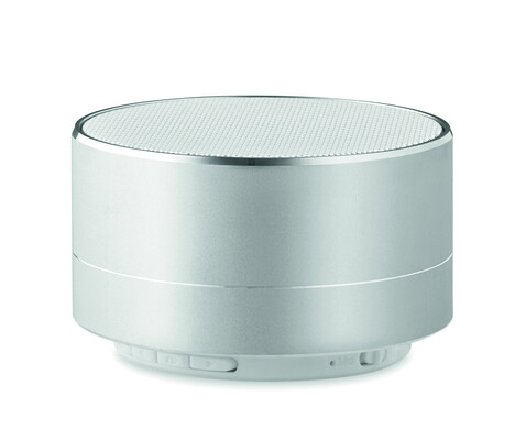 2.1 wireless Lautsprecher - Mattsilber bedrucken, Art.-Nr. MO9155-16
