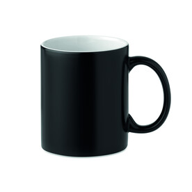 Kaffeebecher mit Farbwechsel - Schwarz bedrucken, Art.-Nr. MO9156-03