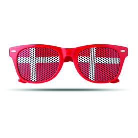 Fan Sonnenbrille - Multicolour bedrucken, Art.-Nr. MO9275-99