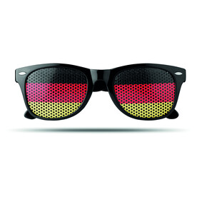 Fan Sonnenbrille - Gelb bedrucken, Art.-Nr. MO9275-08