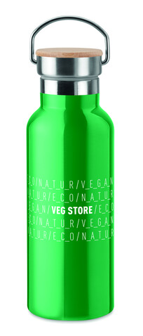 Isolierflasche 500ml - Grün bedrucken, Art.-Nr. MO9431-09