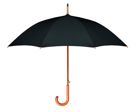 Regenschirm - Schwarz bedrucken, Art.-Nr. MO9629-03 Regenschirm - Schwarz bedrucken, Art.-Nr. MO9629-03