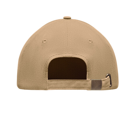 Baseball cap 6 panels 270g/m² - Beige bedrucken, Art.-Nr. MO9643-13