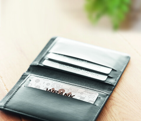RFID Anti-Skimming Karte - Weiß bedrucken, Art.-Nr. MO9751-06