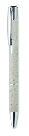 Öko-Druckkugelschreiber - Beige bedrucken, Art.-Nr. MO9762-13