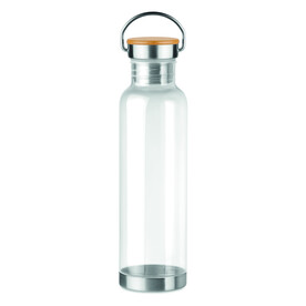 Tritan Trinkflasche 800 ml - Transparent bedrucken, Art.-Nr. MO9850-22
