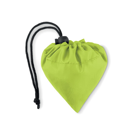 Faltbare Einkaufstasche RPET - Limette bedrucken, Art.-Nr. MO9861-48 Faltbare Einkaufstasche RPET - Limette bedrucken, Art.-Nr. MO9861-48