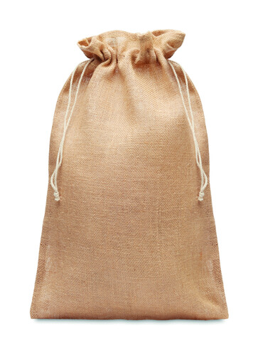 Große Jute Tasche 30x47 cm - Beige bedrucken, Art.-Nr. MO9930-13