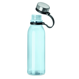 RPET Trinkflasche 780 ml - Transparent Hellblau bedrucken, Art.-Nr. MO9940-52