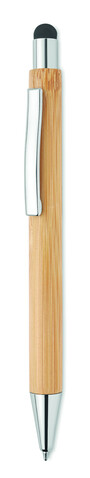 Druckkugelschreiber mit Stylus - Holz bedrucken, Art.-Nr. MO9945-40 Druckkugelschreiber mit Stylus - Holz bedrucken, Art.-Nr. MO9945-40