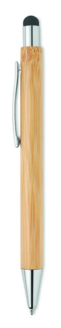 Druckkugelschreiber mit Stylus - Holz bedrucken, Art.-Nr. MO9945-40 Druckkugelschreiber mit Stylus - Holz bedrucken, Art.-Nr. MO9945-40