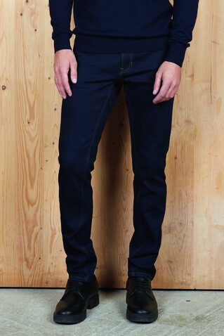 GASPARD MEN LEG JEANS - Brut Denim bedrucken, Art.-Nr. N03180-EV-L