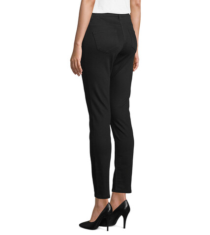 GASPARD WOMEN SLIM FIT JEAN - Deep Black bedrucken, Art.-Nr. N03181-DB-L GASPARD WOMEN SLIM FIT JEAN - Deep Black bedrucken, Art.-Nr. N03181-DB-L