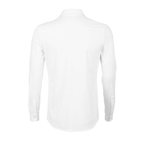 BALTHAZAR MEN SHIRT - Optic White bedrucken, Art.-Nr. N03198-OQ-3XL