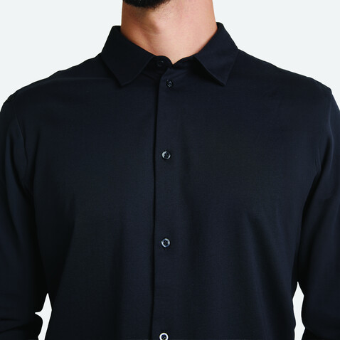 BALTHAZAR MEN SHIRT - Deep Black bedrucken, Art.-Nr. N03198-DB-XL BALTHAZAR MEN SHIRT - Deep Black bedrucken, Art.-Nr. N03198-DB-XL