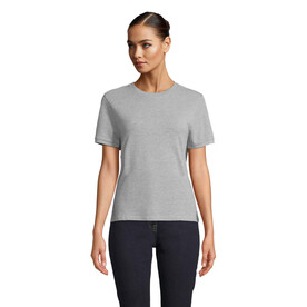 LORIS UNISEX T-SHIRT 180 - Gray Melanged bedrucken, Art.-Nr. N03775-MM-XXL