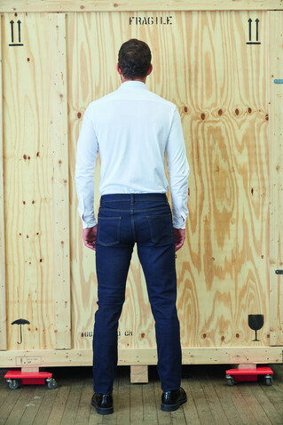 BASILE MEN SHIRT - Optic White bedrucken, Art.-Nr. N03777-OQ-M BASILE MEN SHIRT - Optic White bedrucken, Art.-Nr. N03777-OQ-M