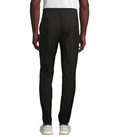 GERMAIN MEN SUIT TROUSERS - Deep Black bedrucken, Art.-Nr. N03778-DB-L