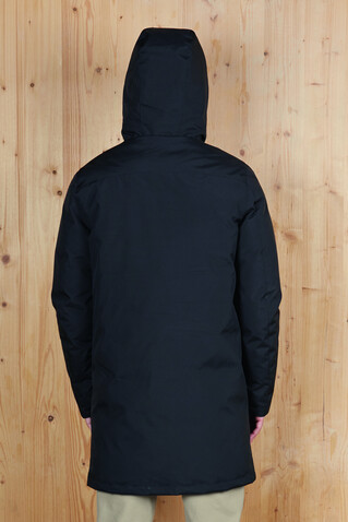 ALFI MEN WARM JACKET - Deep Black bedrucken, Art.-Nr. N04002-DB-3XL