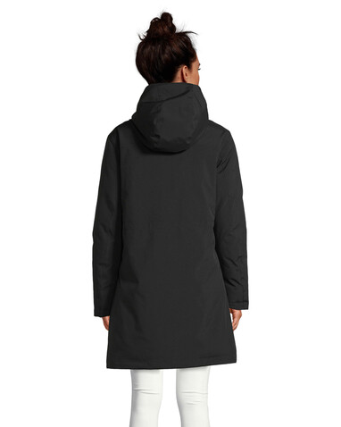 ALFI WOMEN WARM JACKET - Deep Black bedrucken, Art.-Nr. N04005-DB-M
