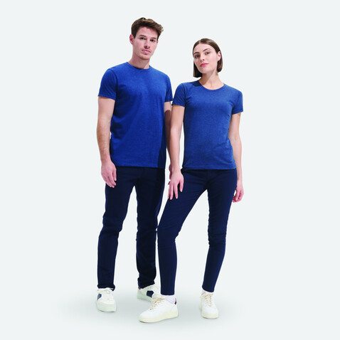 REGENT FIT HERREN 150g - Heather Denim bedrucken, Art.-Nr. S00553-HD-XXL REGENT FIT HERREN 150g - Heather Denim bedrucken, Art.-Nr. S00553-HD-XXL