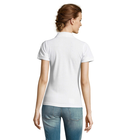 PRIME DAMEN POLO 200g - White bedrucken, Art.-Nr. S00573-WH-M PRIME DAMEN POLO 200g - White bedrucken, Art.-Nr. S00573-WH-M