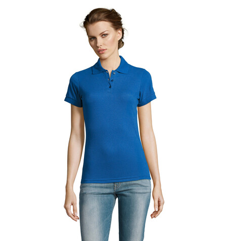 PRIME DAMEN POLO 200g - Royal Blue bedrucken, Art.-Nr. S00573-RB-XL