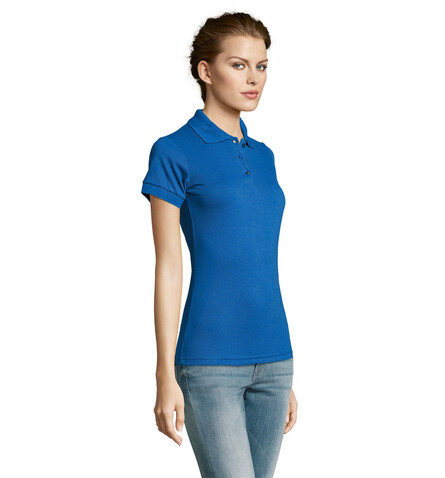 PRIME DAMEN POLO 200g - Royal Blue bedrucken, Art.-Nr. S00573-RB-XL