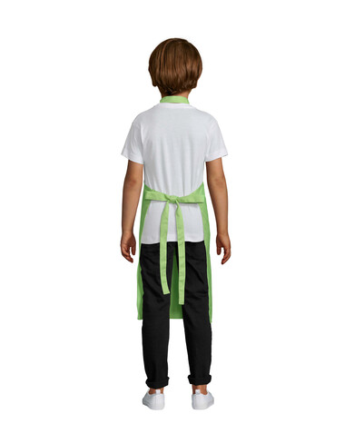 GALA KIDS APRON WITH POCKET - Apple Green bedrucken, Art.-Nr. S00599-AG-M GALA KIDS APRON WITH POCKET - Apple Green bedrucken, Art.-Nr. S00599-AG-M
